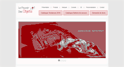 Desktop Screenshot of lepouvoirdesobjets.com